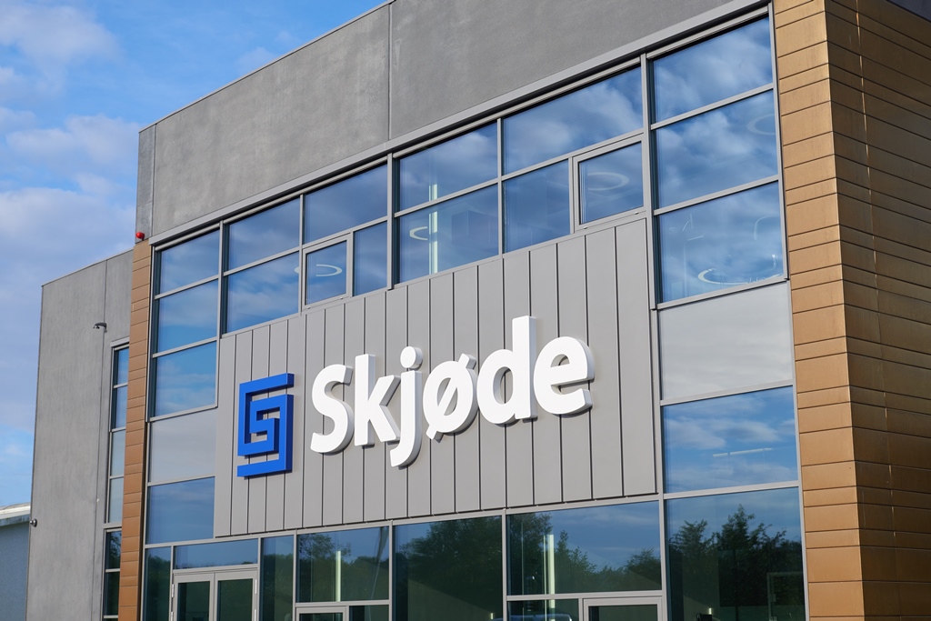 Totalentreprenør Skjødes facadelogo